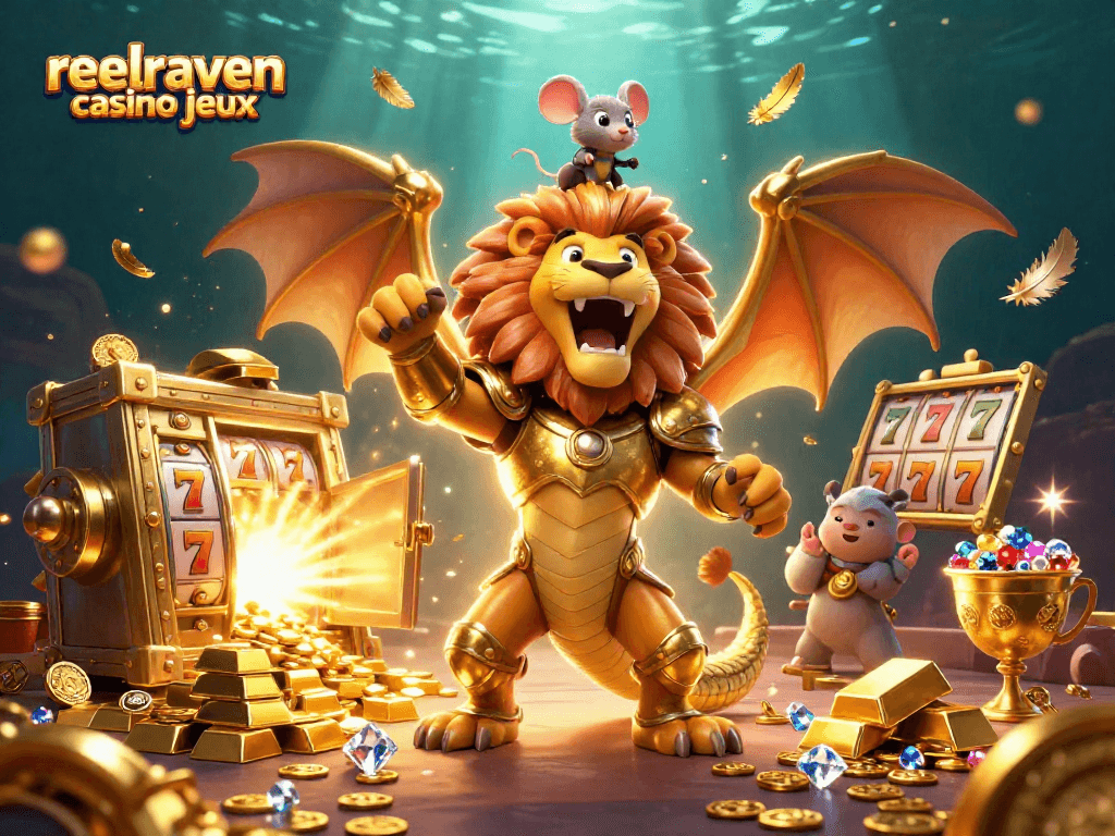 Profitez des jeux de casino ReelRaven avec des jackpots, des machines à sous et des gains spectaculaires.