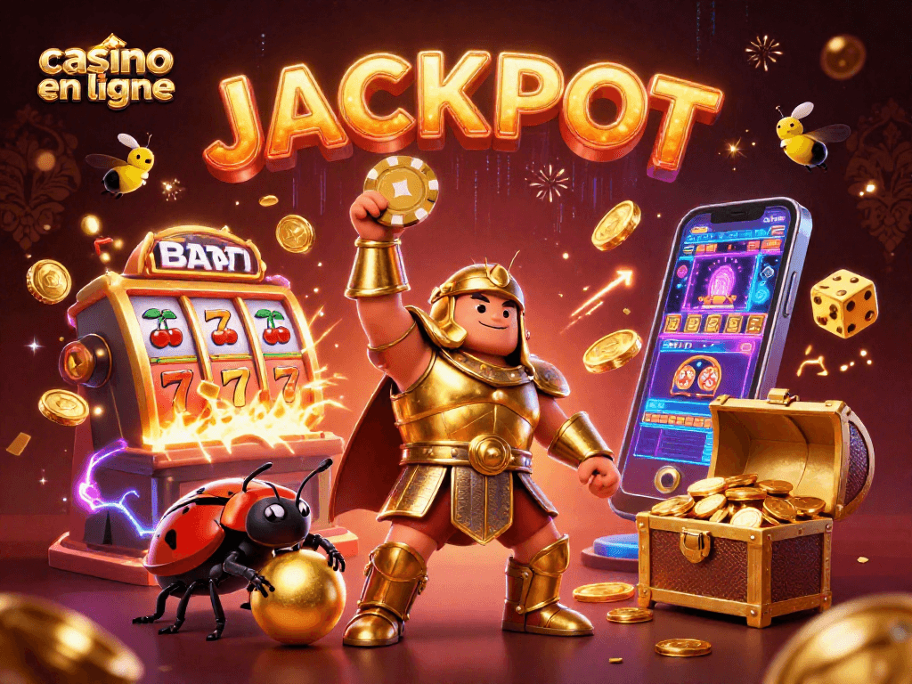 Jouez au casino en ligne avec des jackpots éclatants et des personnages fantastiques.