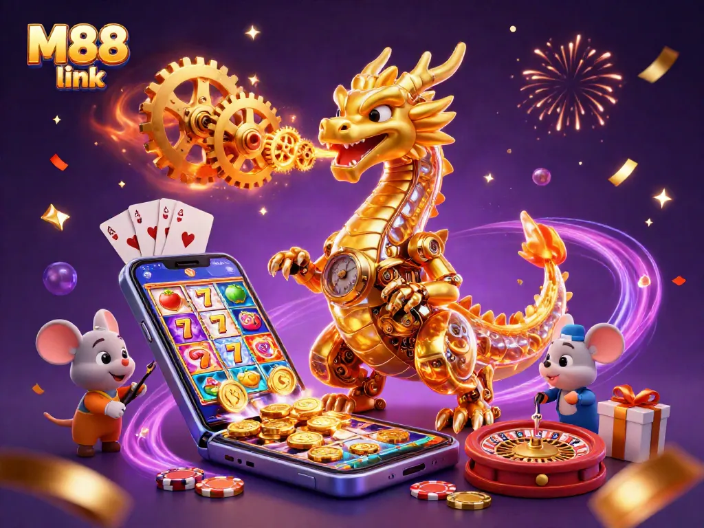 Play thrilling games with the M88 link, where a golden dragon unleashes lucky wins.